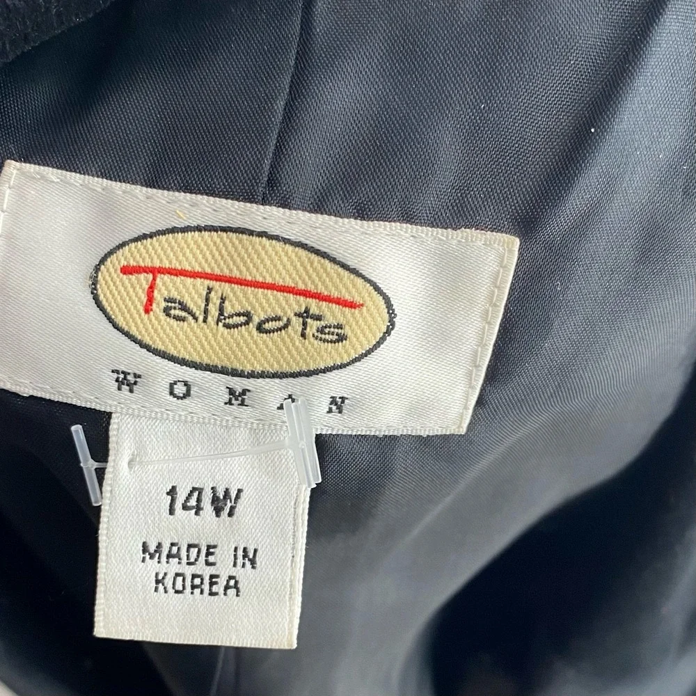 Vtg‎ Talbots Velvet Blazer Jacket